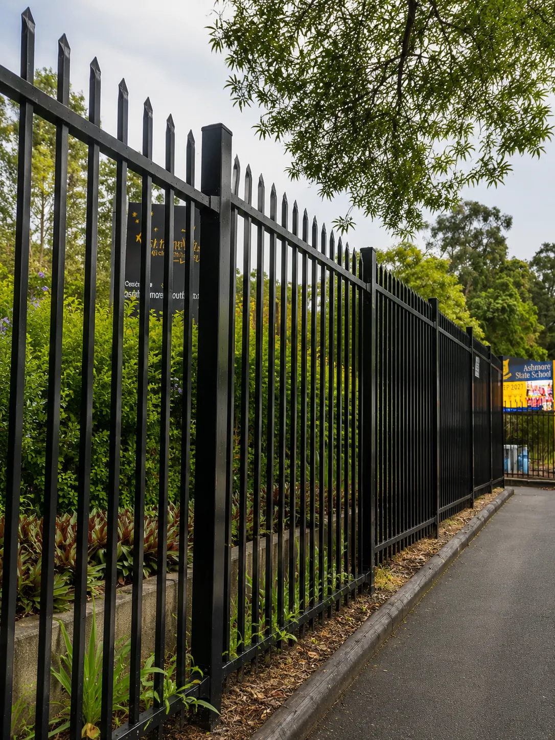 Spear Top & Palisade fencing by Wood Trades