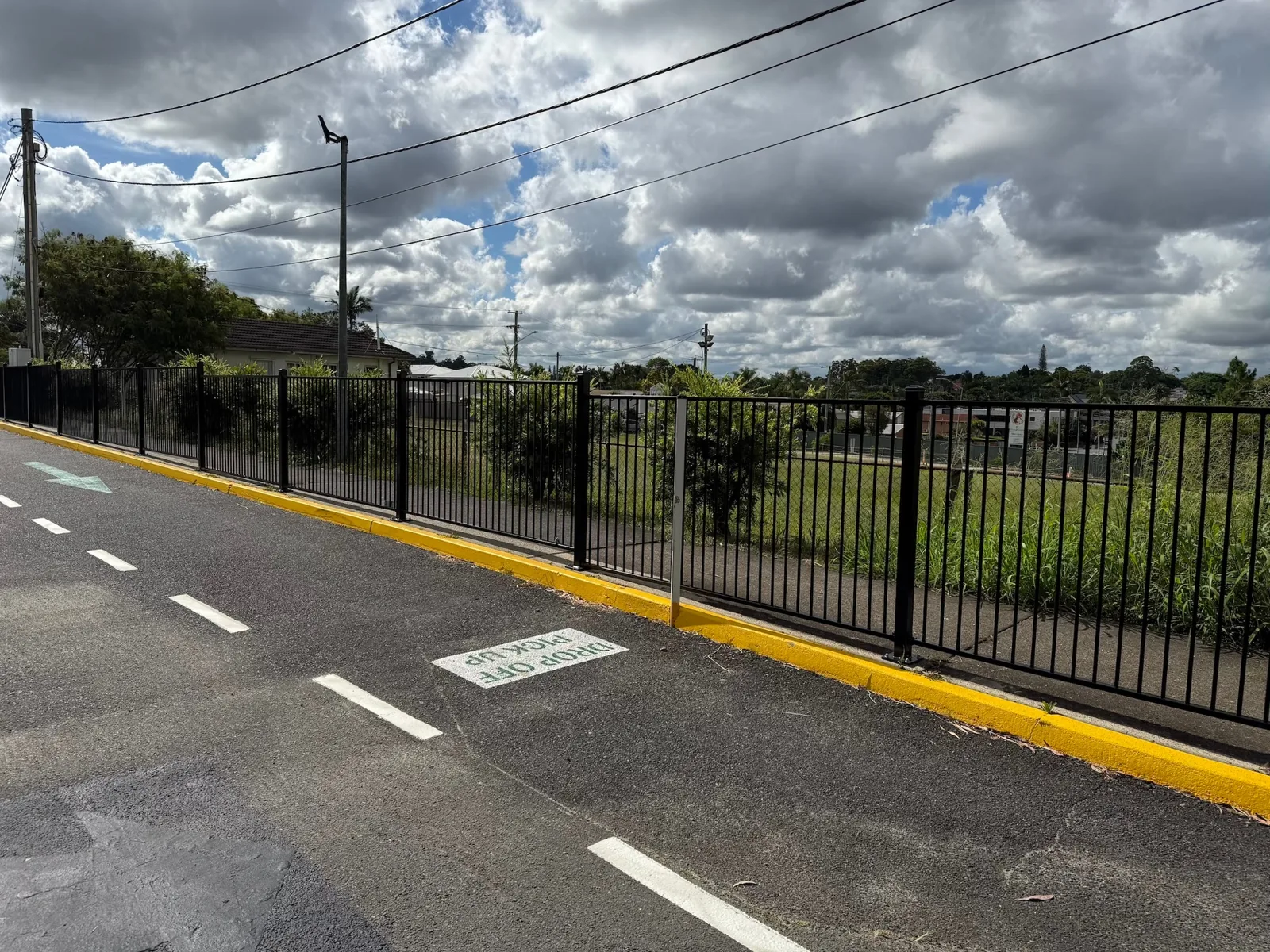 Aluminium fencing by Wood Trades